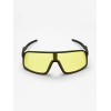 Очки солнечные поляризационные, uv 400, черная оправа, желтые высокие линзы