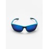 Очки солнечные спортивные, uv 400, голубая оправа, черная линза