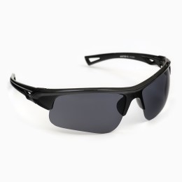 Очки спортивные "Мастер К.", uv 400, 14х15х4.3 см, линза 4.36 см, чёрные