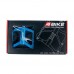 Педали 4BIKE K302BLU, 120х98х18 мм, 2 ПП + втулка скольжения, Cr-Mo ось, голубые