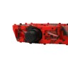 Педали BMX COMIRON MX-P657, 9/16 резьба,108х98мм, W/T print black-red