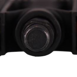 Педали CITY MIXIEER MX-P830, полипропилен, стальные подшипники, ось 2S, с рефлектором, 95х70мм, резьба 9/16, черные