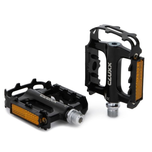 Педали CLUXX Rotiva 100, промы + втулка скольжения DU, 118х80х20 мм, черные