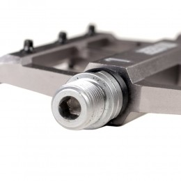 Педали для MTB эксперт MIXIEER SUVOROV, фрезерованный CNC алюминий, CR-MO ось 3 ПП (в коробке), серебристые