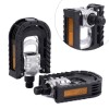 Педали FOLD HONGDING HD-849 складные, 9/16 резьба, black+silver