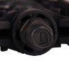 Педали KIDS MIXIEER MX-P619, 1/2 резьба, PP корпус, W/O подшипник, 94х67мм, с рефлектором, 4S ось, black