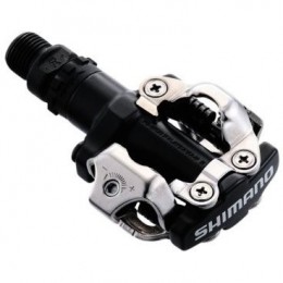 Педали контактные SHIMANO PD-M520, с шипами, черные