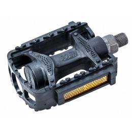 Педали "Neco" WP-251-1 пластиковая 12,6х1,25 (мелкая резьба)