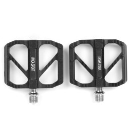 Педали с 3-мя пром.подшипниками, 95х90,  аллюм. черные