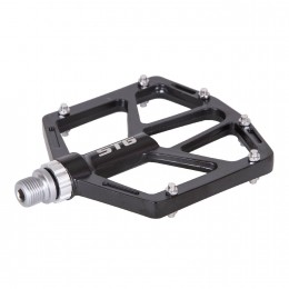 Педали STG BC-PD224 алюм, на пром подшипниках, черные
