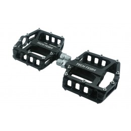 Педали Tech Team AL-46 black, подш.скольж, 9/16"