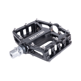 Педали Tech Team AL-46 black, подш.скольж, 9/16"