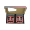 Педали Tech Team AL-46 red, подш.скольж, 9/16"
