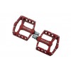 Педали Tech Team AL-46 red, подш.скольж, 9/16"