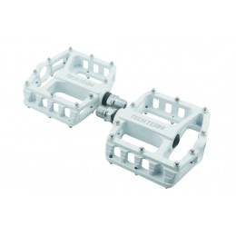 Педали Tech Team AL-46  white, подш.скольж, 9/16"