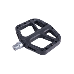 Педали Tech Team N-9 black нейлон со съемными шипами, подш. скольж, черные