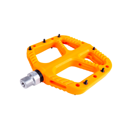 Педали Tech Team N-9 orange нейлон со съемными шипами, подш. скольж.