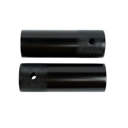 Пеги для BMX передние D-10 мм 110 х 38 мм. 3/8*26T. С резьбой. 2шт