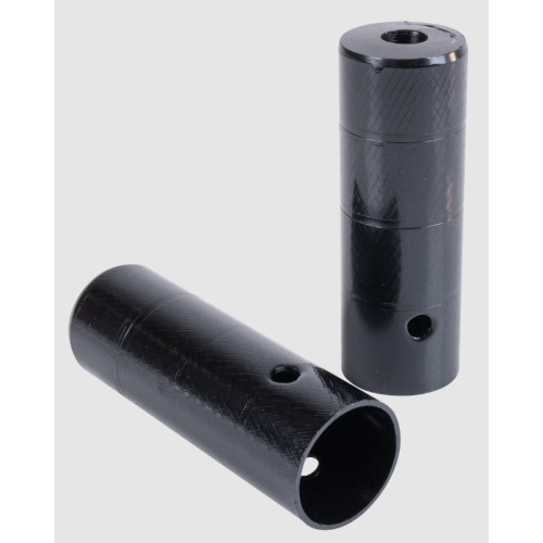 Пеги стальные под ось M14, 2 шт, черные STB16 M14