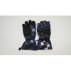 Перчатки горнолыжные мужские 88060 JS сине-черные