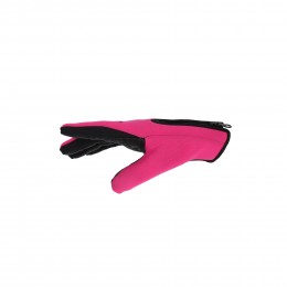 Перчатки с длинными пальцами PARTIZAN A0001 теплые осень/зима с замком, розовые