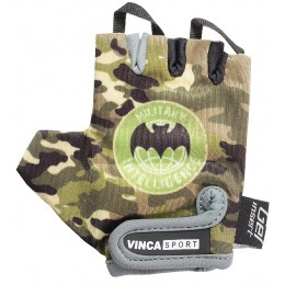 Перчатки велосипедные детские Military зеленые