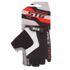 Перчатки велосипедные STG AI-03-176, черные/серые