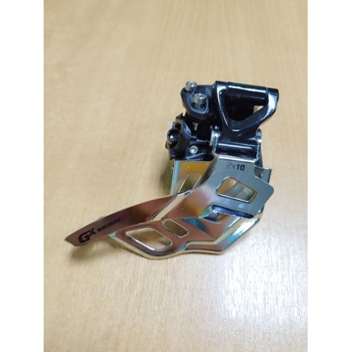 Переключатель передний 2 ск SRAM GX, хомут 34.9, верхняя тяга, 36-38Т