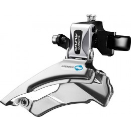 Переключатель передний, SHIMANO ALTUS, FD-M313, 3x7/8 ск., верх.хомут 34.9, ун.тяга, 66-69°, снят с нового велосипеда