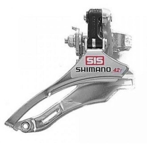 Переключатель передний Shimano Tourney TY10 верхняя тяга 66-69 42T, 28.6