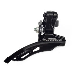 Переключатель передний Shimano Tourney TZ500 верхняя тяга 66-69 42T, 28.6