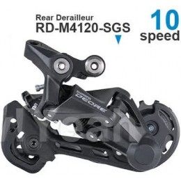 Переключатель задний 10 ск. Shimano Deore M4120, SGS