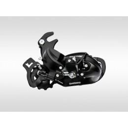 Переключатель задний 6-7 ск. Shimano Tourney TY300, крепление на ось