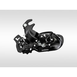 Переключатель задний 6-7 ск. Shimano Tourney TY300, крепление на ось