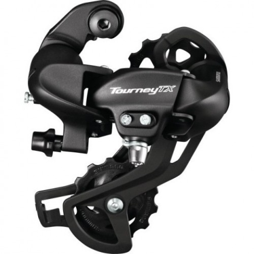 Переключатель задний 7-8 ск. Shimano Tourney TX800, крепление на петух