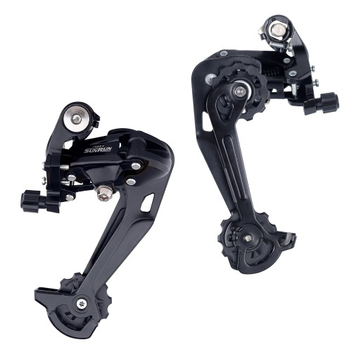 Переключатель задний 8-9 ск. SUNRUN RD-HG-36, 2:1-shimano совместим, 11-40Т, емкость 43Т, материал: композит/сталь