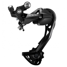 Переключатель задний 9 ск. SHIMANO ALIVIO RD-M3100, 11-36T, SGS, подвод - обратный, SHADOW DESIGN, черный