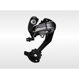 Переключатель задний 9 ск. Shimano Altus, M370, SGS, черный