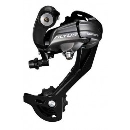 Переключатель задний 9 ск. Shimano Altus RD-M370, SGS, черный