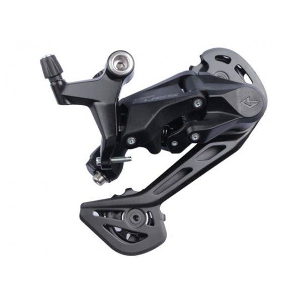 Переключатель задний 9 ск. Shimano CUES RD-U3020, SGS, черный, без упак, на петух