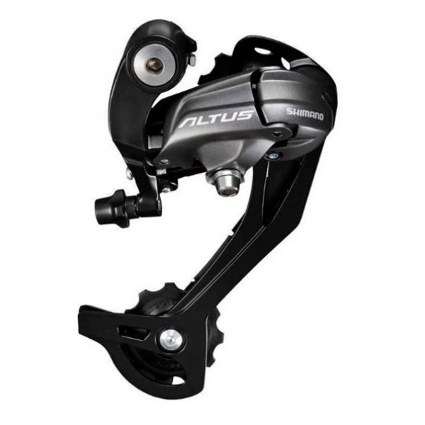 Переключатель задний 9 ск. Shimano Altus RD-M370, SGS, черный