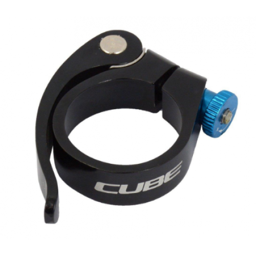 Подседельный зажим CUBE 31.8 mm, с эксцентриком