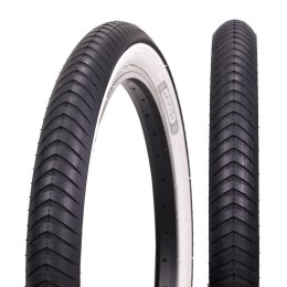 Покрышка 20"х2,4 KRYPTON BMX BLAZE White 27TPI