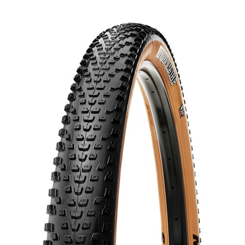 Покрышка 27,5"х2,25 MAXXIS Rekon Race, черная с бежевой полосой