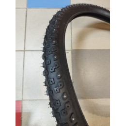 Покрышка 29"х2,2 горная TP1171-NS, ШИПОВАННАЯ (100 шипов), черная