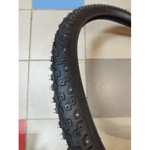 Покрышка 29"х2,2 горная TP1171-NS, ШИПОВАННАЯ (100 шипов), черная