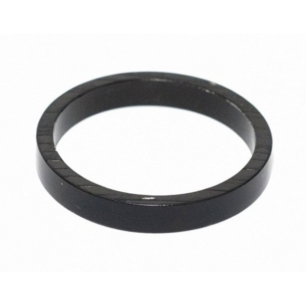 Кольцо проставочное, ширина 5 мм, KENLI KL-4021A, 28,6*5мм, алюминий, черный