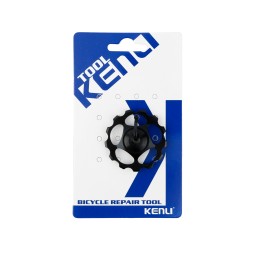 Ролик заднего переключателя 13T алюминиевый KENLI /KL-4011F, черный