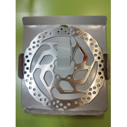 Ротор дискового тормоза 160 мм Shimano Deore RT26, 6 болтов, только для пласт колод, уп - коробка
