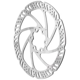 Ротор дискового тормоза 160мм, цвет серебристый, под втулку 6 отв.